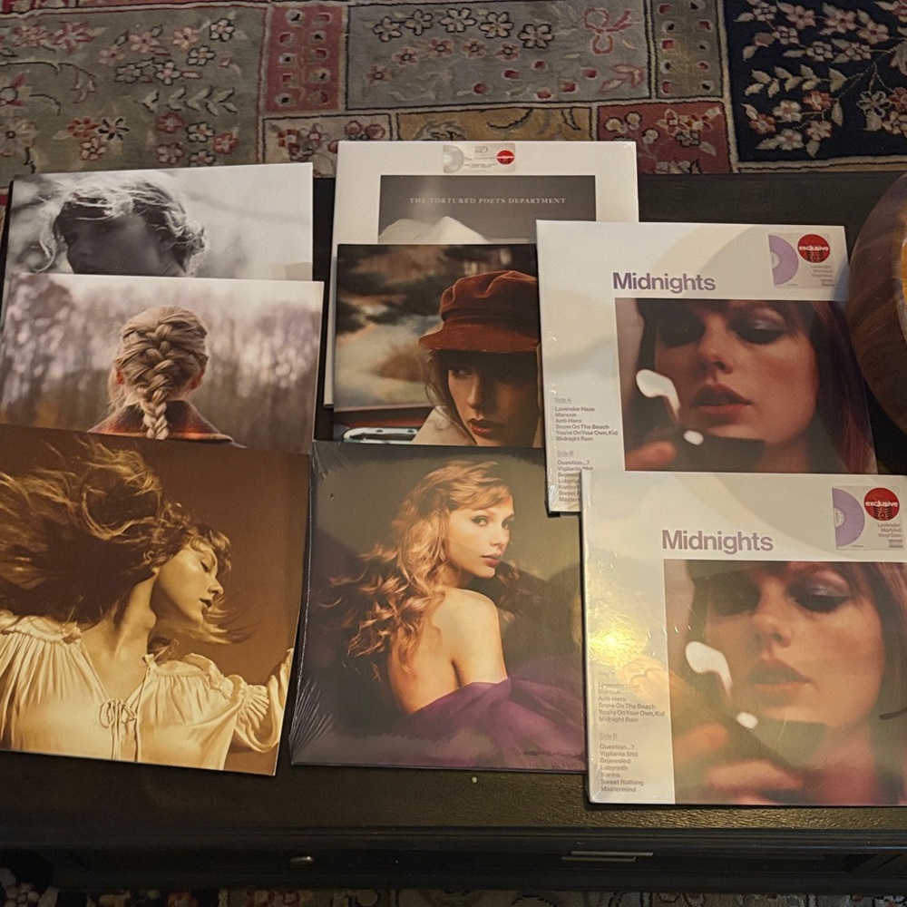 Taylor Swift Vinyl Record Collection